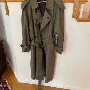 London Fog Man Trench Coat